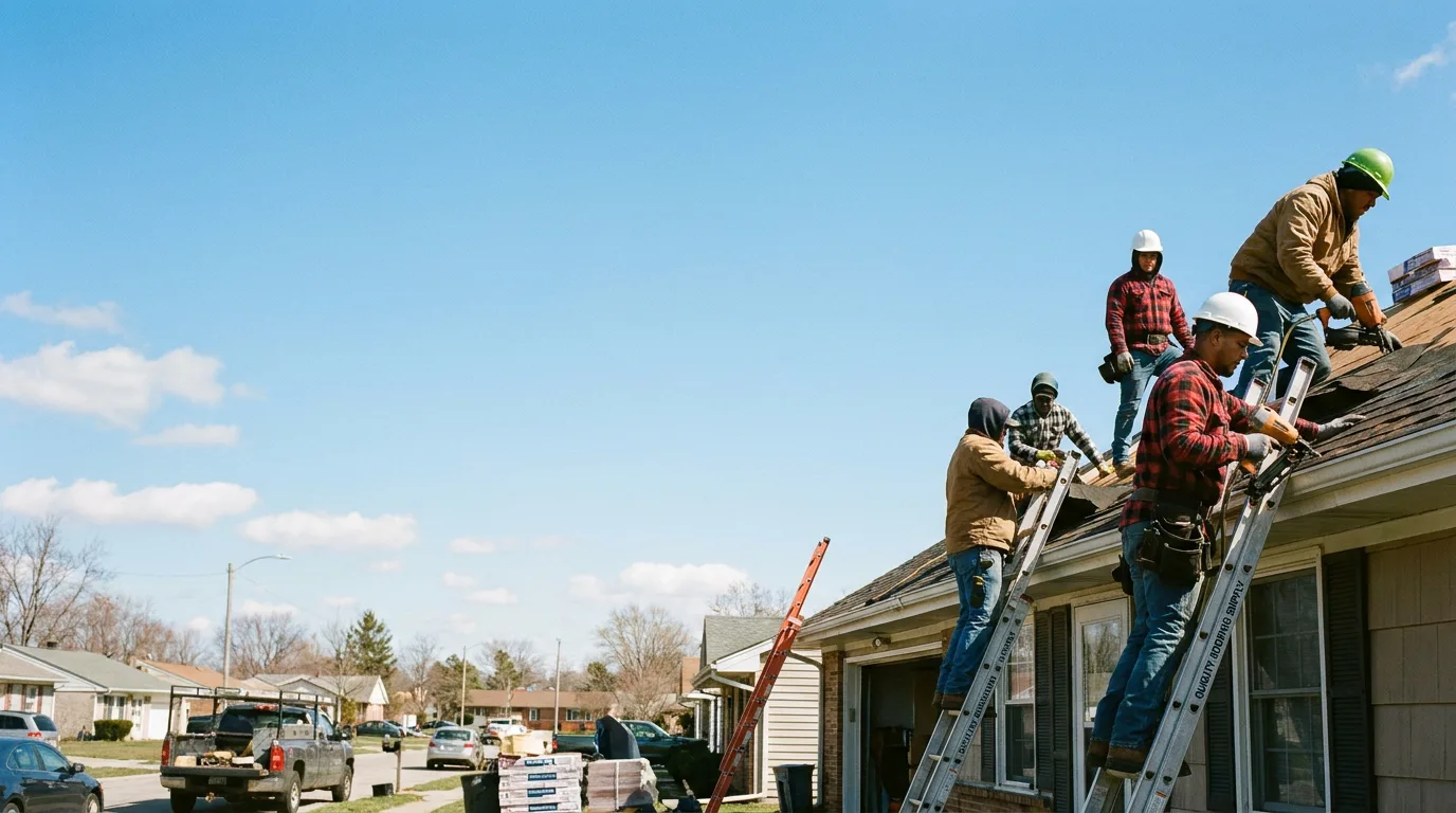 Roofing in Lostant, IL near me